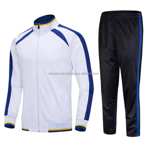 Two Piece Set Summer 100% Cotton Gym Breathable Hot Selling Men's Regular Fit Lightweight <b>Tracksuit</b> Fashionable Zipper Training - Product Image 2