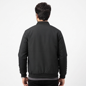 Veste d'hiver matelassée thermique noire de haute qualité pour homme, imperméable, chaude, décontractée, pour l'extérieur - Product Image 2