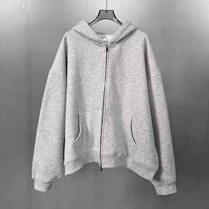 Proveedor de sudaderas con capucha de algodón grueso y hombros caídos, sudaderas de alta calidad con serigrafía de alto gramaje para mujer - Product Image 3