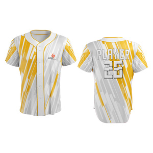 Camiseta de Béisbol para Mujer, Manga Corta, Transpirable, de Poliéster, para Equipos, Todas las Temporadas, Corte Regular, Diseño Frontal Personalizado - Product Image 3