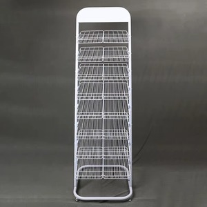 Retail Store Heavy Duty Iron Floor Stand Display <b>Rack</b> 4-5 Shelves Solid Shelf for Grocery Store Convenience Store Warehouses - Product Image 2