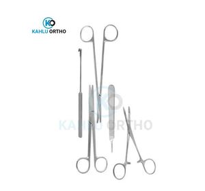Ensemble d'instruments chirurgicaux de rhinoplastie majeure en acier inoxydable faits à la main pour la chirurgie générale KAHLU ORTHOPEDIC - Product Image 3