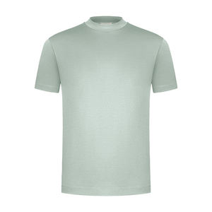 T-shirt en coton de haute qualité avec logo personnalisé, fabricants de vêtements de mode tendance, coupe ajustée, col rond, manches courtes, streetwear - Product Image 6