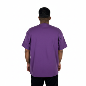 Camiseta de Hombre de Alta Calidad 100% Algodón, Personalizada, Talla Grande, Diseño Holgado para Fisicoculturismo, Media Manga - Product Image 3