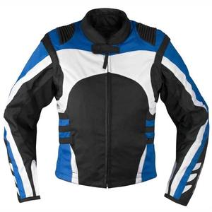 Blouson de course en cuir imprimé respirant anti-UV personnalisé, coupe-vent et imperméable, grande taille, idéal pour la course automobile - Product Image 1