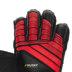 HUSKY SPORTSWEAR Warm Full Finger Touchscreen Gloves Black Acrylic Cotton Winter Outdoor Use Jacquard Wrist Length Breathable - Product Image 6