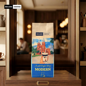กาแฟบดอาราบิก้าเวียดนามมิลาน คั่วเข้ม รสขมแบบดั้งเดิม รับผลิตแบบ OEM ODM แบรนด์ส่วนตัว - Product Image 6