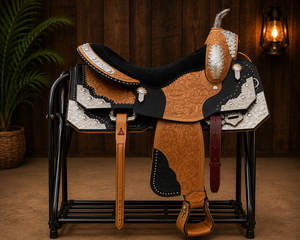 Premium Genuine Leather Jumping Dressage Horse Saddle English Riding Handcrafted Close Contact <b>Equestrian</b> Customized Wood Tree - Product Image 2