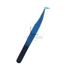 Pinces à cils en acier inoxydable de qualité supérieure, durables, réutilisables, 10 mm, préhension parfaite - Product Image 2