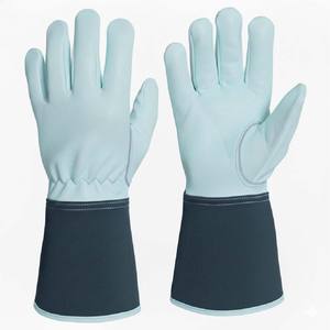 Industrial Grade Leather Welding Gloves Heat Resistant Fireproof Gloves for Welding and Metal Work - Product Image 3