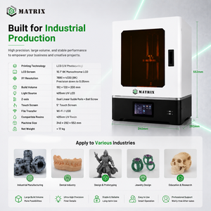 Large Size LCD 3D Industrial Printer Automatic UV Resin 3D Printing Machine High Precision New Condition 1 Year Warranty - Product Image 6