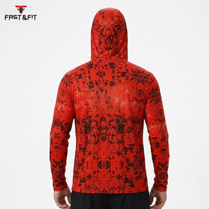 Camisetas de Pesca para Hombre con Protección Solar, Diseño Sublimado en Tela 100% Poliéster, Manga Larga y Capucha - Product Image 6