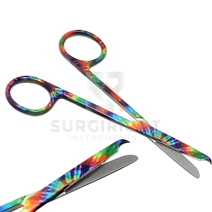 Ciseaux à suture chirurgicaux Blush, taille personnalisable, à pointe crochet, réutilisables, en acier inoxydable de qualité supérieure, instrument de suture chirurgical - Product Image 5