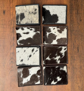 กระเป๋าสตางค์หนังวัวสุดพิเศษสำหรับผู้ชายทำมือแบบมินิมอลทำจากหนังสมาร์ทและกระเป๋าสตางค์แบบบางสำหรับผู้ชาย - Product Image 3