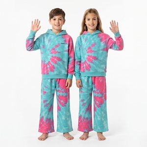 Conjunto de Sudadera con Capucha y Pantalones Deportivos Sublimados para Niños, Chándal Personalizado con Estampado, Ropa Deportiva para Niños y Niñas, Ropa Activa al por Mayor, Nuevo - Product Image 1