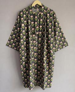 Nuevo Bata de Baño Estilo Bohemio Larga Kimono para Mujer, Camisón Multicolor Maxi, Venta al por Mayor, Ropa de Verano y Descanso - Product Image 1