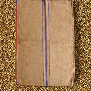 Sac à café en jute de style ethnique rayé de qualité supérieure réutilisable pour l'agriculture du Bangladesh - Product Image 1