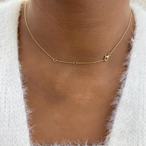 <b>Solid</b> Yellow <b>Gold</b> Marquise Cut Diamond Cluster <b>Pendant</b> Necklace in Prong Setting Everyday Charm Handmade Jewelry Gift for Women - Product Image 4