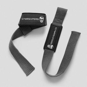 Custom weight lifting straps D-<b>ring</b> gym fitness workout training session deadlift pull up gymnastics powerlifting Gym Straps OEM - Product Image 1