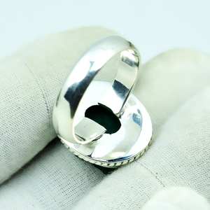 Vintage Druzy <b>Quartz</b> <b>Ring</b> 925 Sterling Silver Handmade Boho Statement Druzy Jewelry Natural Gemstone <b>Ring</b> - Product Image 3