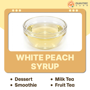 Sirop concentré de pêche blanche fabriqué à Taïwan, base liquide sucrée pour thé, confiture, ingrédients pour boissons et jus de boba pour les salons de thé. - Product Image 3