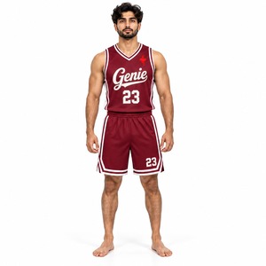 Ropa Deportiva Ligera, Transpirable y de Secado Rápido para Entrenamientos, Partidos y Ligas, Uniformes de Baloncesto Personalizados, Conjunto de Camiseta y Pantalones Cortos para Equipo - Product Image 1