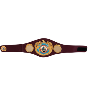 Customizable WBO <b>Boxing</b> Championship Belt with Gold Detailing – Personalized Logo and Design Options - Product Image 1