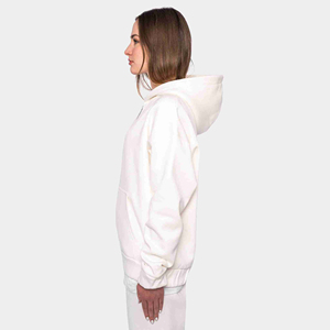 Customized Wholesale Comfortable Soft Cotton Zipper Front Logo Quick Dry & Breathable <b>Women's</b> <b>Hoodie</b> Casual Wear OEM/ODM Service - Product Image 5