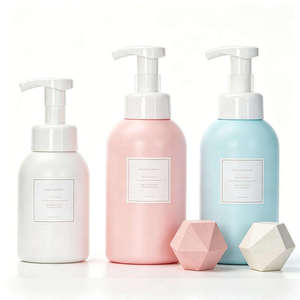 Vente en gros de flacons pompe en mousse PE de 500 ml, imprimés en sérigraphie, distributeurs de savon pour les mains, de gel douche et de mousse pour le visage de 300 ml, marque Unalilia - Product Image 4