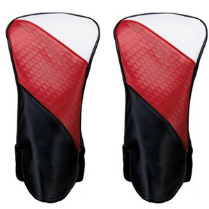 Lot de housses de tête de club de golf en cuir longue durée, personnalisables par sublimation, pour le sport et le divertissement - Product Image 1