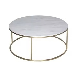 Nouvelle table basse en métal de style industriel vintage, finition argentée martelée, large et en forme de bol, pour salon commercial ou club. - Product Image 2