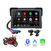 Pantalla Táctil Inteligente para Motocicleta con CarPlay Inalámbrico, Android Auto, Bluetooth 5.0, Sistema Multimedia Linux
