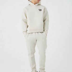 <b>Men</b> Hooded Tracksuits Casual Sportswear Gym Outdoor Training Athletic Activewear Fashion Lightweight Breathable Performance - Product Image 1