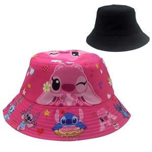 Chapeaux Bob Enfant <span class=keywords><strong>Pas</strong></span> Chers Motif Dessin Animé Stitch, Chapeaux Bob Camouflage Tendance pour Garçons, Chapeaux Bob <span class=keywords><strong>de</strong></span> Noël pour Filles - Product Image 6