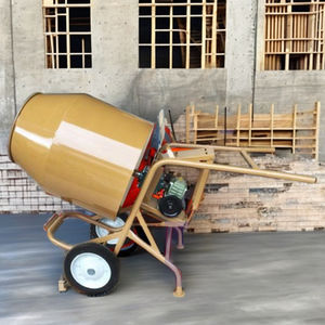 Mezclador de cemento de tamaño Mini a precio de fábrica, nuevo mezclador de hormigón pequeño con componentes de núcleo de llanta hechos a sí mismos, caja de cambios de motor - Product Image 1