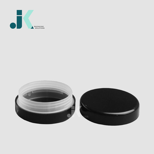 Boîte à comprimés ronde en PP noir de 8 Drams pour herbes, Fabricant Vietnamien, Qualité Supérieure M0320 - Product Image 3