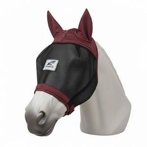 Nueva Llegada: Máscara Antimoscas para Caballos, Cómoda y Transpirable, con Orejas y Cubiertas de Malla para los Ojos - Product Image 2