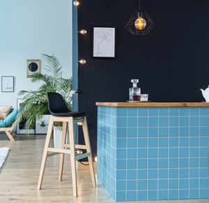 Hiện đại 48x48mm Cam Gạch Mosaic gốm kháng khuẩn firebrick cho nhà bếp phòng khách biệt thự 6mm Độ dày khách sạn bán buôn - Product Image 6