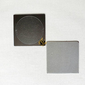 Nouveauté 2026 : Sous-verres de cuisine faits main en métal, forme carrée, couleur argent, support de repose-tasses – Tendances actuelles à prix abordable - Product Image 3