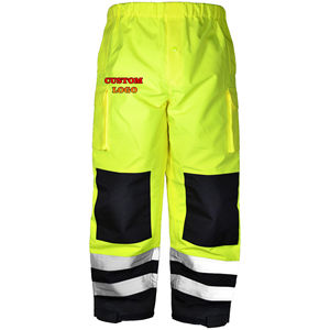 Pantalon de travail pour hommes, pantalon de sécurité pour l'extérieur, imperméable, coupe-vent, industriel, réfléchissant, logo personnalisé, fournisseur OEM ODM - Product Image 5