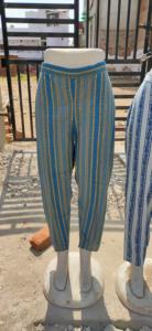 Women's Summer Casual Printed <b>Lounge</b> <b>Pants</b> Soft Cotton with Elastic Waist Flat Front Simple Loose Fit Canvas - Product Image 4