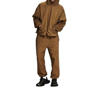 Sudadera con Capucha Personalizada para Hombre, 350g, Algodón Lavado al Ácido, Lisa, Talla Grande, Felpa, Manga Larga, 2026 - Product Image 6