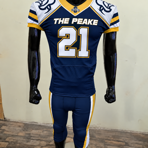 Ensemble d'uniformes de football américain personnalisés pour femmes – Maillot sans manches respirant et pantalon de performance – Tenue de sport d'équipe personnalisable - Product Image 3