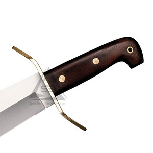 Fabrication en usine de couteaux Bowie en acier inoxydable avec manche en bois, de haute qualité, DIY, OEM, durables et personnalisables - Product Image 5