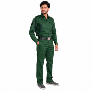 Uniforme de Guardia de Seguridad de Primera Calidad, Estilo Chaqueta, 100% Poliéster, Cómodo y Formal para Hombre, para Todas las Temporadas, Personalizable - Product Image 1