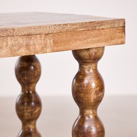 Table console en bois de manguier Vandana Flux Astra