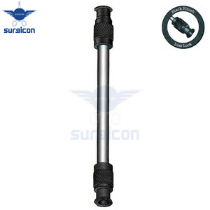Adaptador de Transferencia Luer Lock de 4.5 cm / 1-3/4 Pulgadas de Largo, 4 mm de Diámetro, Acabado Negro, Acero Inoxidable, Cirugía Plástica, Quirúrgico, Médico - Product Image 5