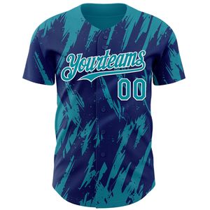 Maillot de baseball personnalisé à manches courtes, col en V, entièrement boutonné, en coton biologique 100% antibactérien, pour équipe sportive (OEM) - Product Image 6