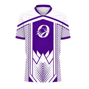 Conjunto de Uniforme de Fútbol Personalizado en Morado y Blanco, Uniforme de Fútbol que Absorbe la Humedad, Ropa Deportiva Profesional para Equipos, Kit para Partidos, Alibaba.com - Product Image 1