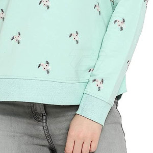 เสื้อวอร์มแฟชั่นแนวสตรีทเสื้อสเวตเชิ้ตโอเวอร์ไซส์ของผู้หญิง - Product Image 6